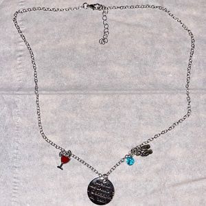 Sand and a drink necklace